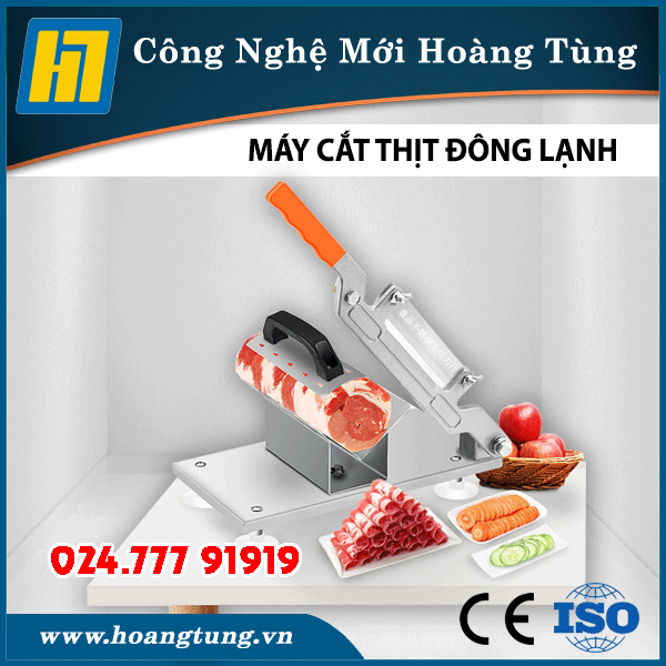 Máy Cắt Thịt Đông Lạnh Bằng Tay