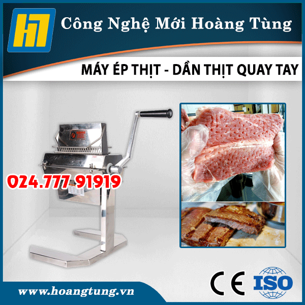 Máy Ép Thịt - Dần Thịt Quay Tay